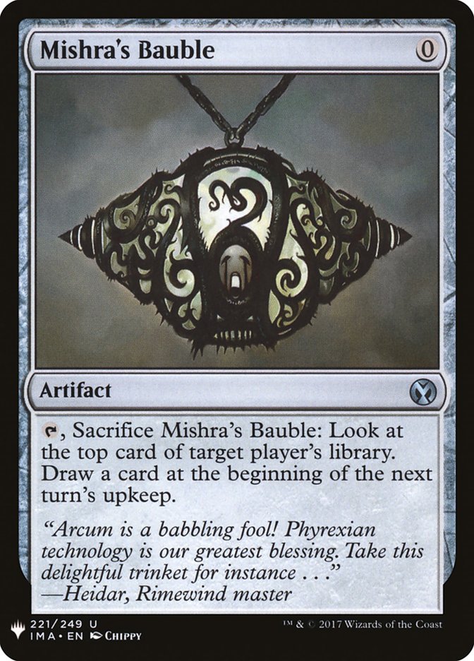 Mishra's Bauble [Mystery Booster] | Event Horizon Hobbies CA