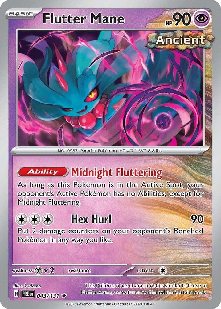 Flutter Mane (043/131) [Scarlet & Violet: Prismatic Evolutions] | Event Horizon Hobbies CA