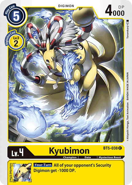 Kyubimon [BT5-038] [Battle of Omni] | Event Horizon Hobbies CA