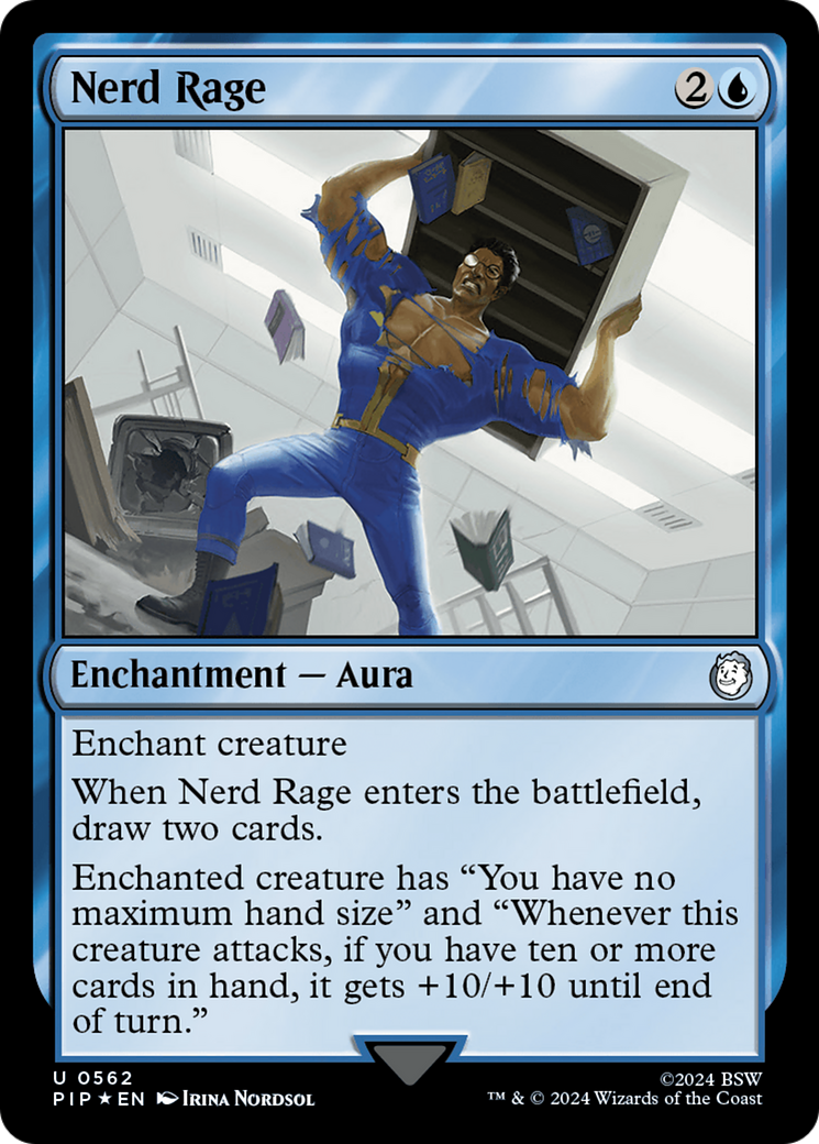 Nerd Rage (Surge Foil) [Fallout] | Event Horizon Hobbies CA