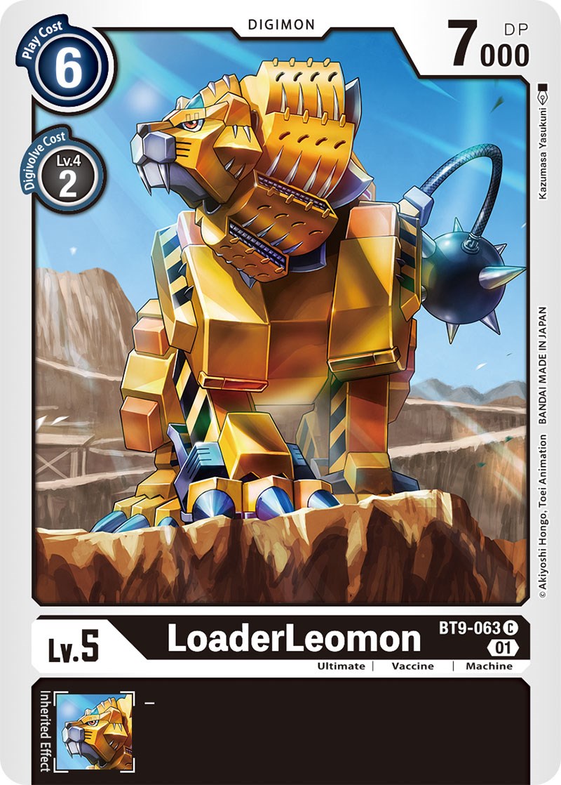 LoaderLeomon [BT9-063] [X Record] | Event Horizon Hobbies CA