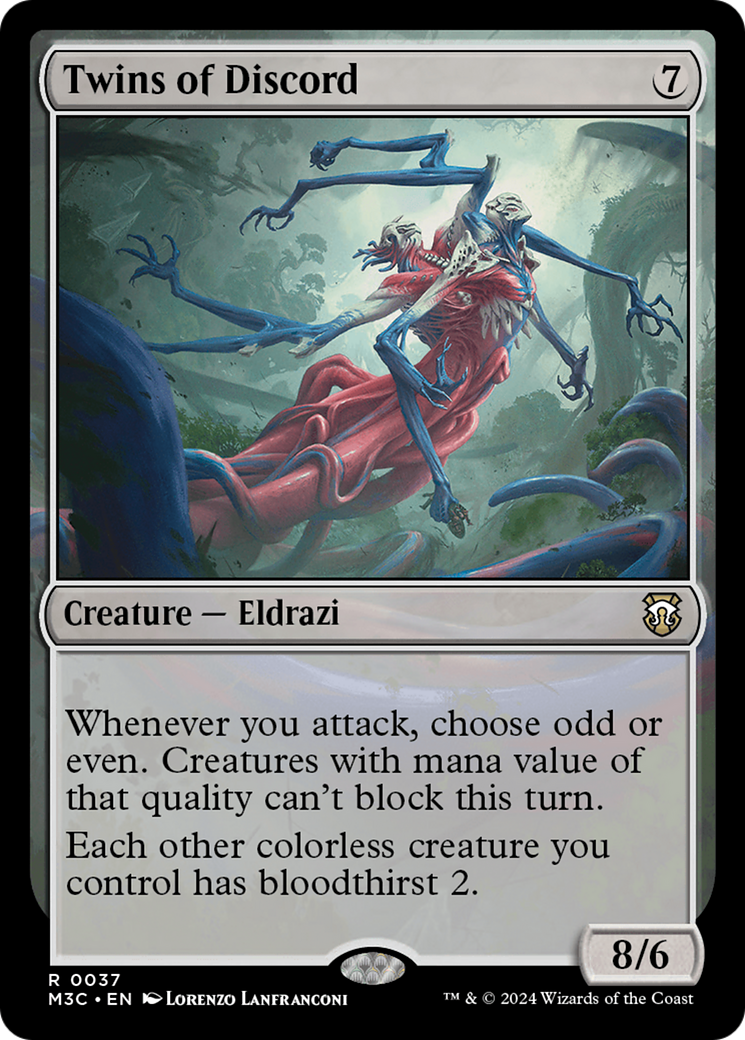 Twins of Discord [Modern Horizons 3 Commander] | Event Horizon Hobbies CA