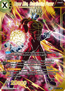 Super Mira, Overflowing Power (SPR) (BT17-111) [Ultimate Squad] | Event Horizon Hobbies CA