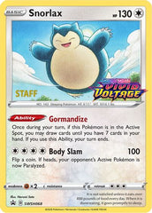 Snorlax (SWSH068) (Staff Prerelease Promo) [Sword & Shield: Black Star Promos] | Event Horizon Hobbies CA