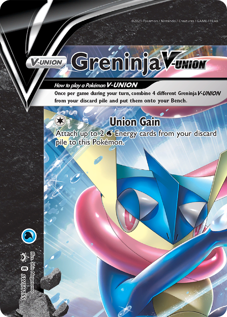 Greninja V-Union (SWSH155) [Sword & Shield: Black Star Promos] | Event Horizon Hobbies CA