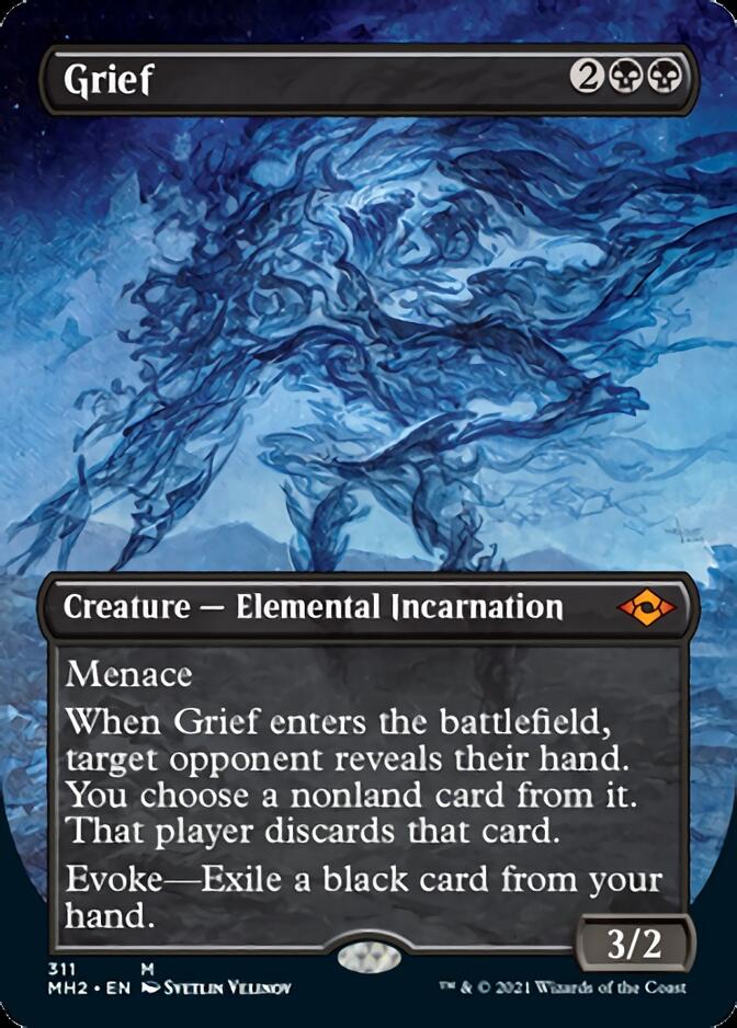 Grief (Borderless Alternate Art) [Modern Horizons 2] | Event Horizon Hobbies CA