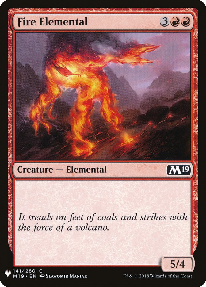 Fire Elemental [Mystery Booster] | Event Horizon Hobbies CA