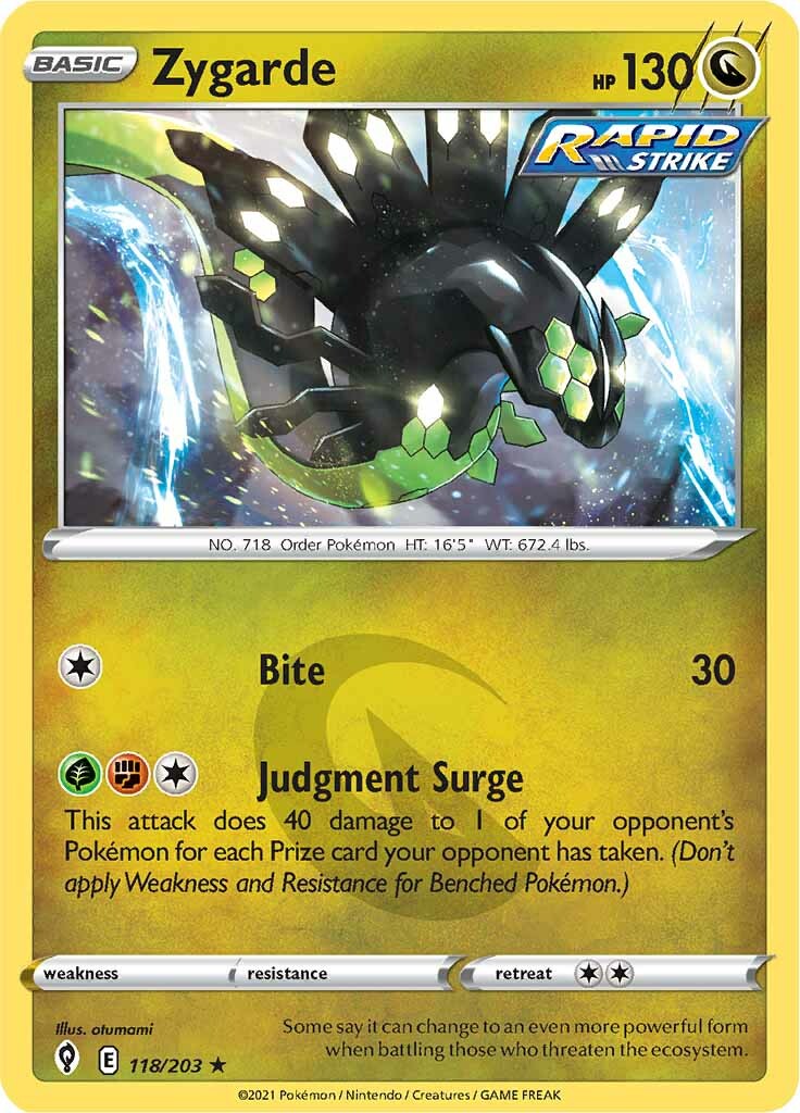 Zygarde (118/203) [Sword & Shield: Evolving Skies] | Event Horizon Hobbies CA