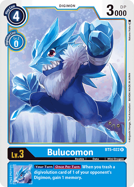 Bulucomon [BT5-022] [Battle of Omni] | Event Horizon Hobbies CA