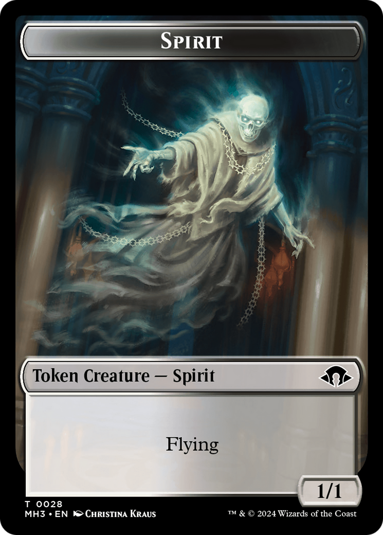 Phyrexian Germ // Spirit (0028) Double-Sided Token [Modern Horizons 3 Tokens] | Event Horizon Hobbies CA