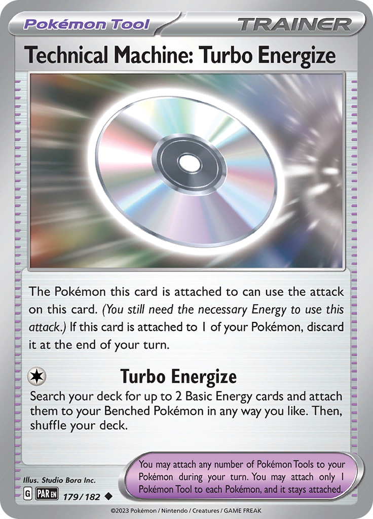 Technical Machine: Turbo Energize (179/182) [Scarlet & Violet: Paradox Rift] | Event Horizon Hobbies CA