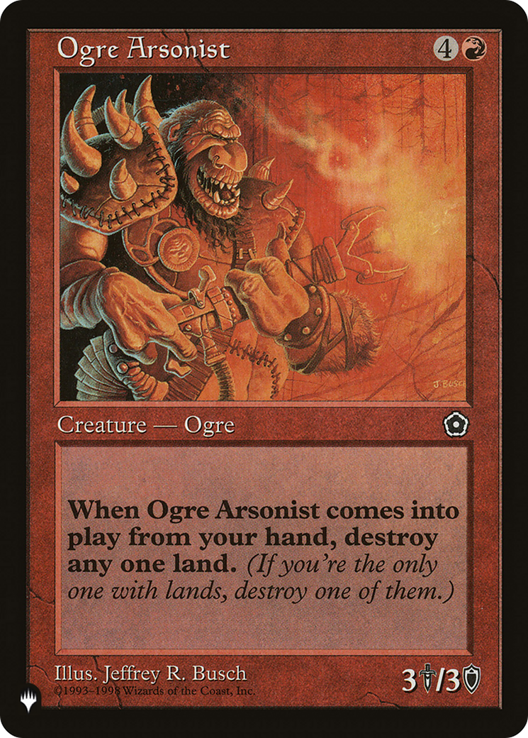 Ogre Arsonist [The List] | Event Horizon Hobbies CA