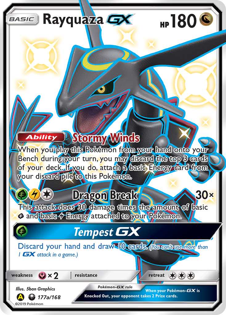 Rayquaza GX (177a/168) [Alternate Art Promos] | Event Horizon Hobbies CA