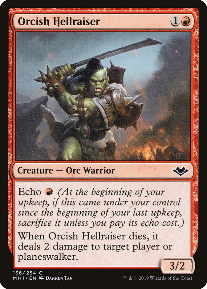 Orcish Hellraiser [Modern Horizons] | Event Horizon Hobbies CA