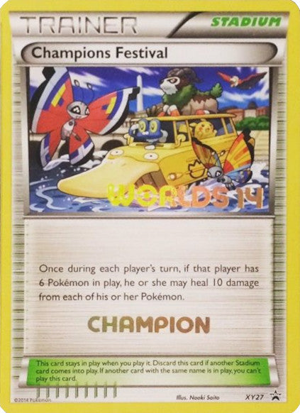 Champions Festival (XY27) (2014 Champion) [XY: Black Star Promos] | Event Horizon Hobbies CA