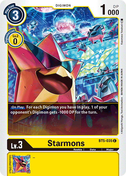 Starmons [BT5-035] [Battle of Omni] | Event Horizon Hobbies CA