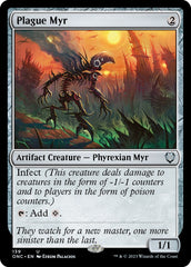 Plague Myr [Phyrexia: All Will Be One Commander] | Event Horizon Hobbies CA