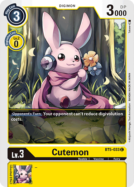 Cutemon [BT5-033] [Battle of Omni] | Event Horizon Hobbies CA