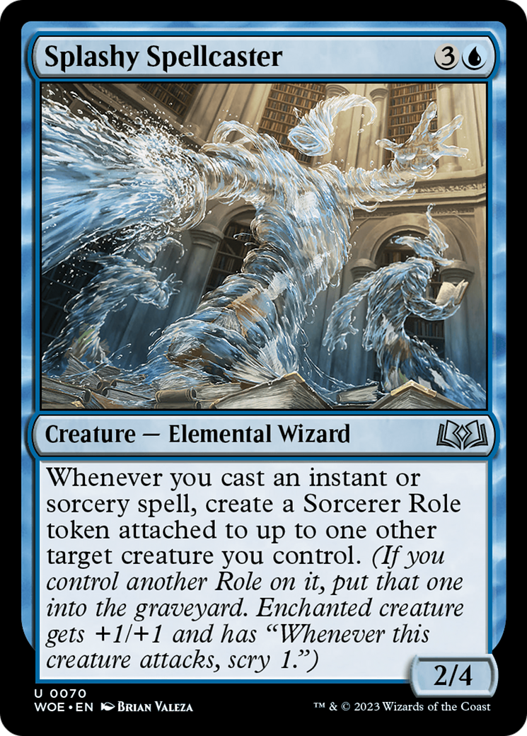 Splashy Spellcaster [Wilds of Eldraine] | Event Horizon Hobbies CA