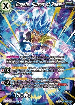 Gogeta, Pursuit of Power (SD12-02) [Rise of the Unison Warrior 2nd Edition] | Event Horizon Hobbies CA