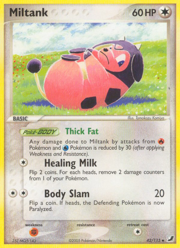 Miltank (42/115) [EX: Unseen Forces] | Event Horizon Hobbies CA