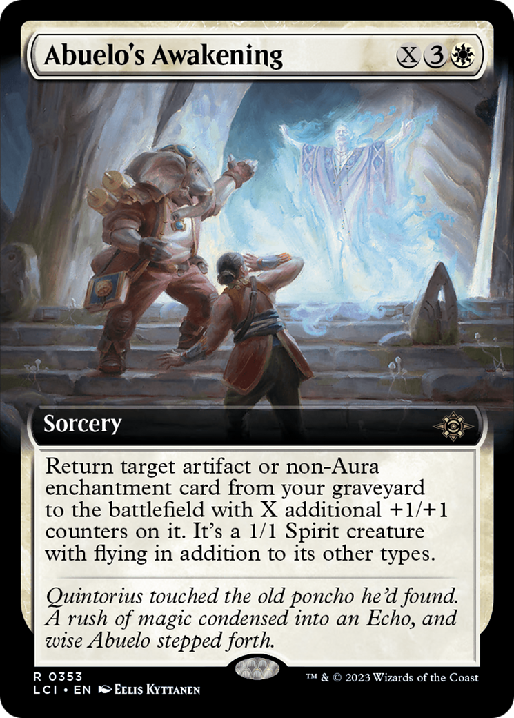 Abuelo's Awakening (Extended Art) [The Lost Caverns of Ixalan] | Event Horizon Hobbies CA