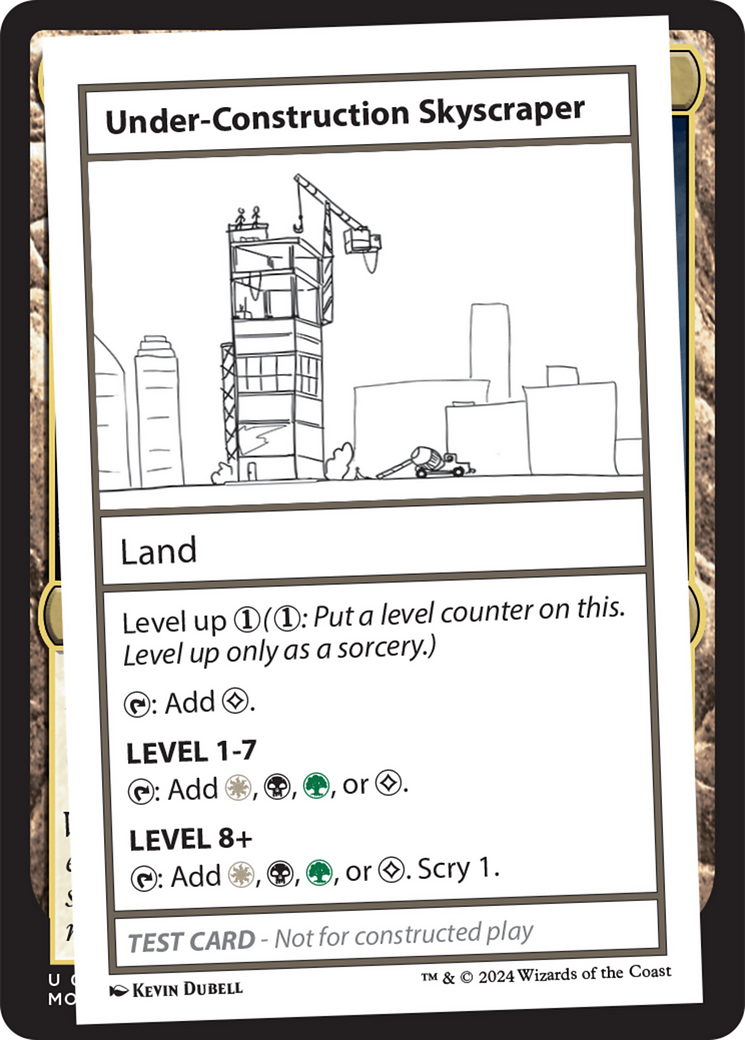 Under-Construction Skyscraper [Mystery Booster 2 Playtest Cards] | Event Horizon Hobbies CA