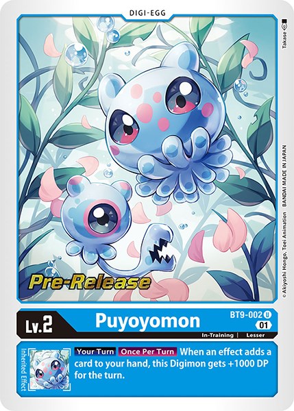 Puyoyomon [BT9-002] [X Record Pre-Release Promos] | Event Horizon Hobbies CA