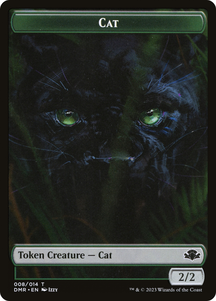 Cat Token (008) [Dominaria Remastered Tokens] | Event Horizon Hobbies CA