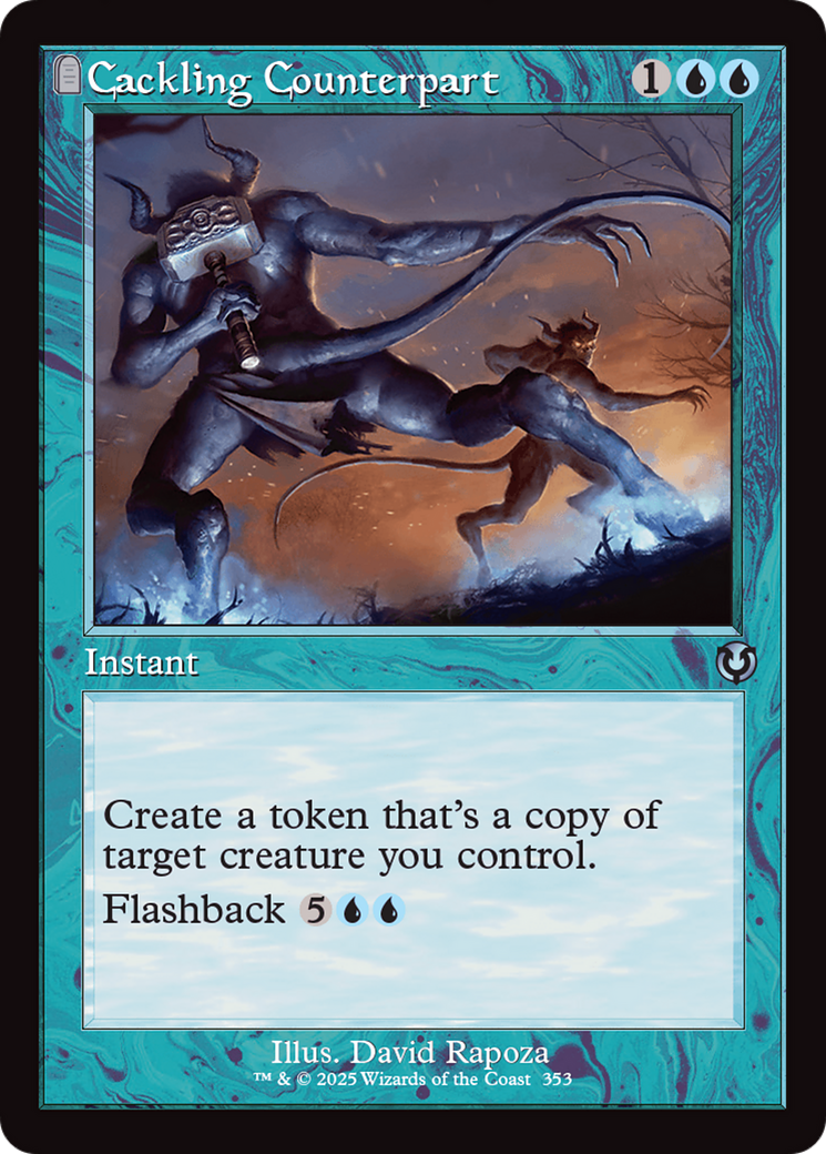 Cackling Counterpart (Retro Frame) [Innistrad Remastered] | Event Horizon Hobbies CA