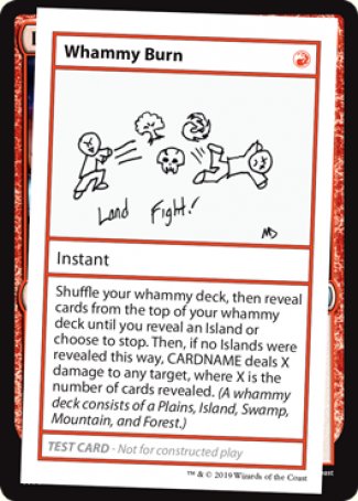 Whammy Burn (2021 Edition) [Mystery Booster Playtest Cards] | Event Horizon Hobbies CA