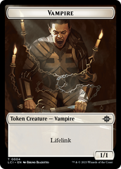 Vampire // Spirit Double-Sided Token [The Lost Caverns of Ixalan Tokens] | Event Horizon Hobbies CA