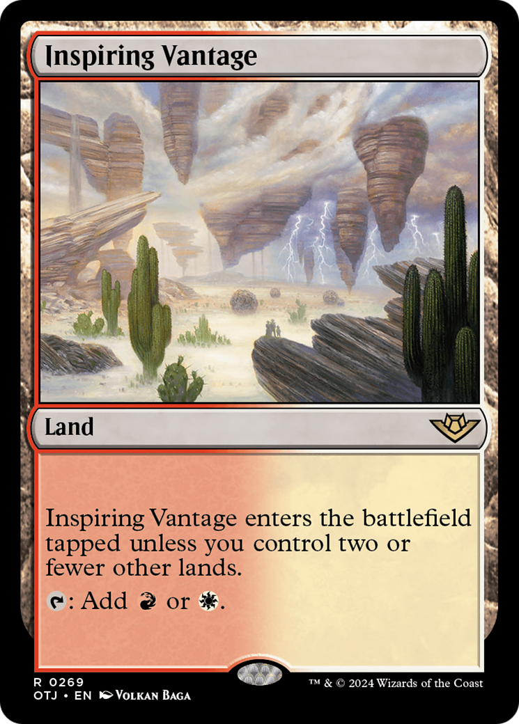 Inspiring Vantage [Outlaws of Thunder Junction] | Event Horizon Hobbies CA