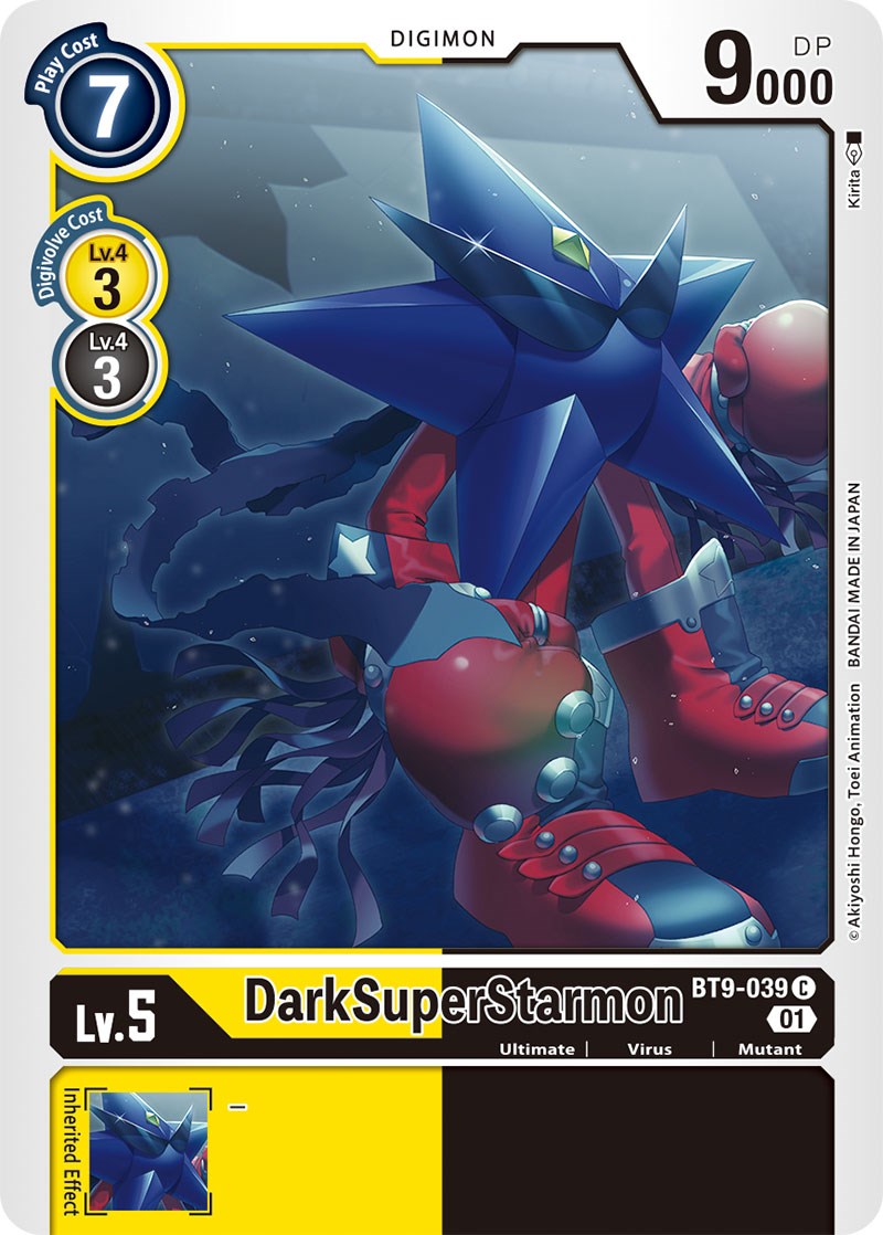 DarkSuperStarmon [BT9-039] [X Record] | Event Horizon Hobbies CA