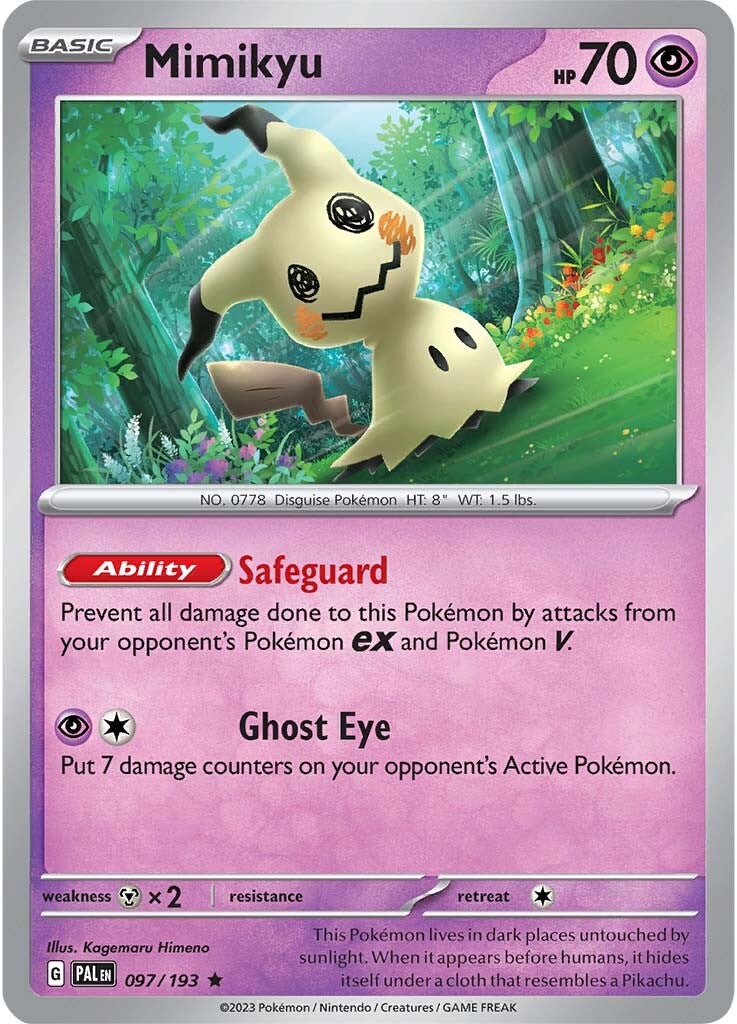 Mimikyu (097/193) [Scarlet & Violet: Paldea Evolved] | Event Horizon Hobbies CA