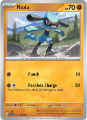 Riolu (113/198) [Scarlet & Violet: Base Set] | Event Horizon Hobbies CA