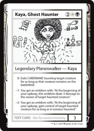 Kaya, Ghost Haunter (2021 Edition) [Mystery Booster Playtest Cards] | Event Horizon Hobbies CA