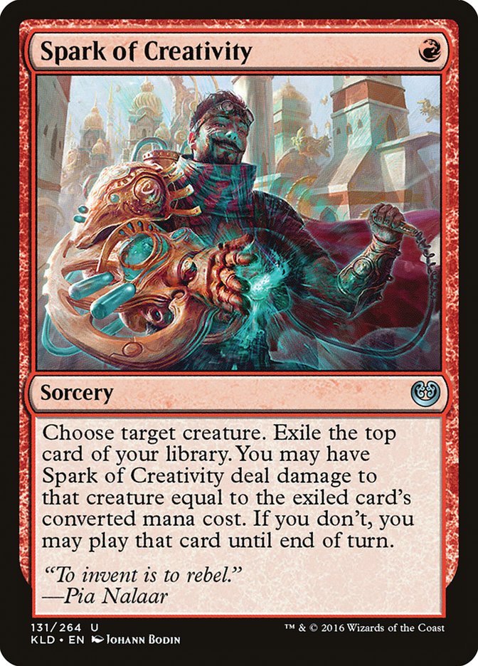 Spark of Creativity [Kaladesh] | Event Horizon Hobbies CA