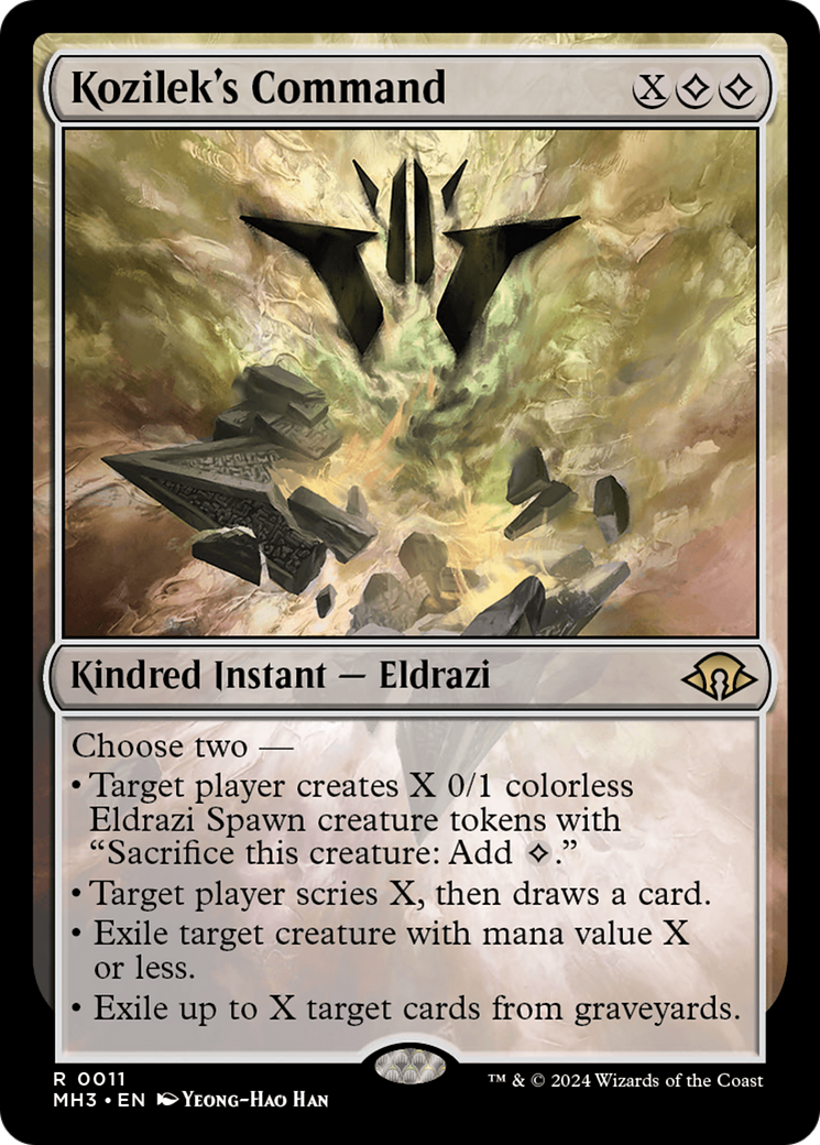 Kozilek's Command [Modern Horizons 3] | Event Horizon Hobbies CA