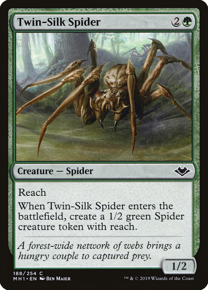 Twin-Silk Spider [Modern Horizons] | Event Horizon Hobbies CA