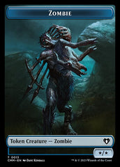 Human Soldier // Zombie (0013) Double-Sided Token [Commander Masters Tokens] | Event Horizon Hobbies CA