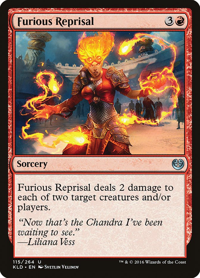 Furious Reprisal [Kaladesh] | Event Horizon Hobbies CA