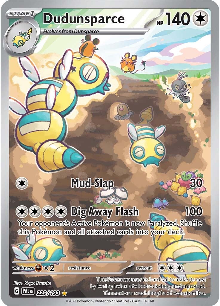 Dudunsparce (229/193) [Scarlet & Violet: Paldea Evolved] | Event Horizon Hobbies CA