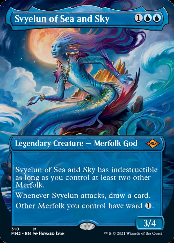 Svyelun of Sea and Sky (Borderless Alternate Art) [Modern Horizons 2] | Event Horizon Hobbies CA