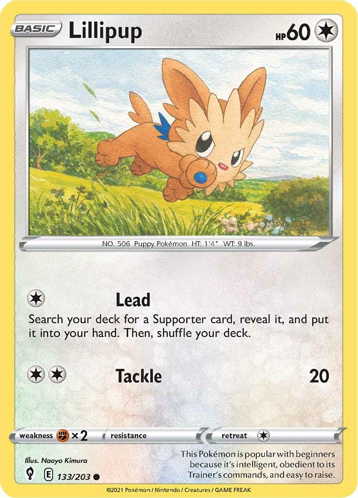 Lillipup (133/203) [Sword & Shield: Evolving Skies] | Event Horizon Hobbies CA