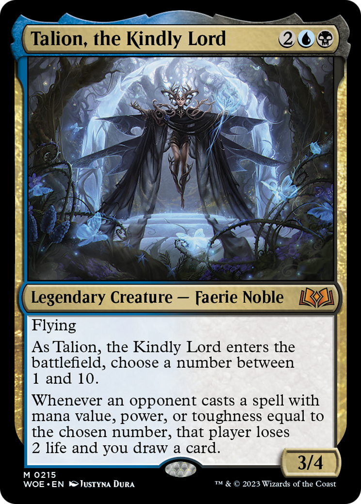 Talion, the Kindly Lord [Wilds of Eldraine] | Event Horizon Hobbies CA