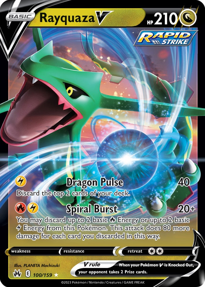 Rayquaza V 100/159 (Jumbo Card) [Sword & Shield: Evolving Skies] | Event Horizon Hobbies CA