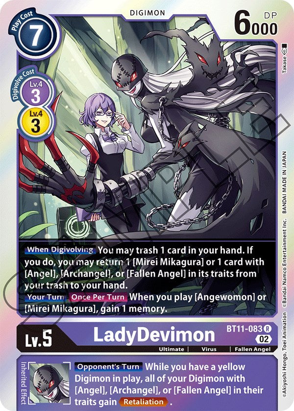 LadyDevimon [BT11-083] [Dimensional Phase] | Event Horizon Hobbies CA