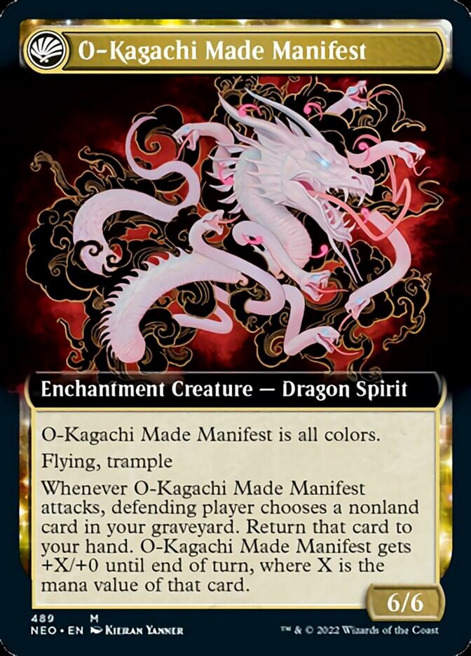 The Kami War // O-Kagachi Made Manifest (Extended Art) [Kamigawa: Neon Dynasty]