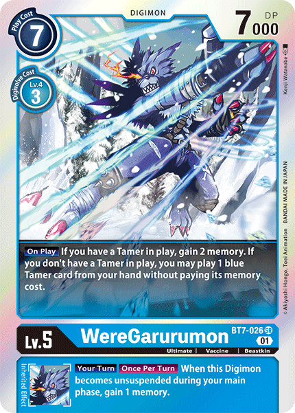 WereGarurumon [BT7-026] [Next Adventure] | Event Horizon Hobbies CA